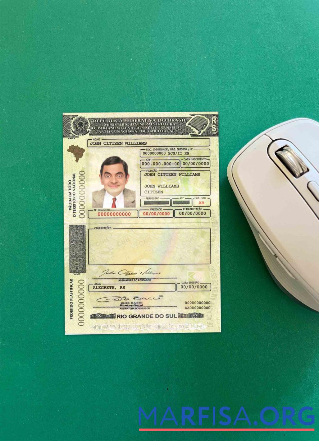 Downloadable Brazil DL (Rio Grande do Sul) photolook template